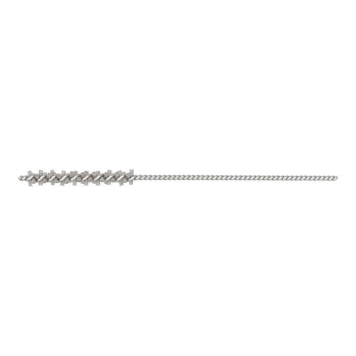 BRM 81AY125180AO Abrasive Nylon Brush, For .125" Bore Dia., 180AO, 1" Brush Part, 3" OAL