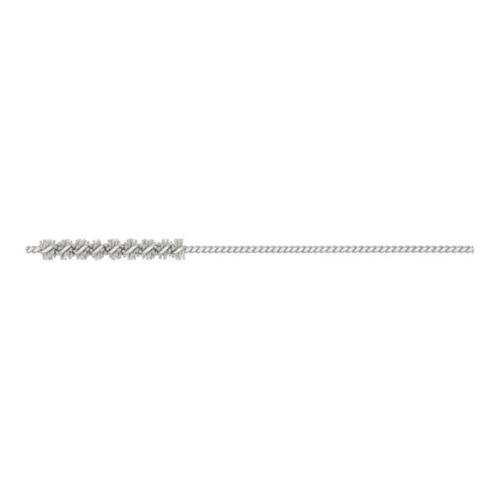 BRM 81AY35M500AO Abrasive Nylon Brush, For .138" (3.5mm) Bore Dia., 500AO, 1" Brush Part, 3" OAL