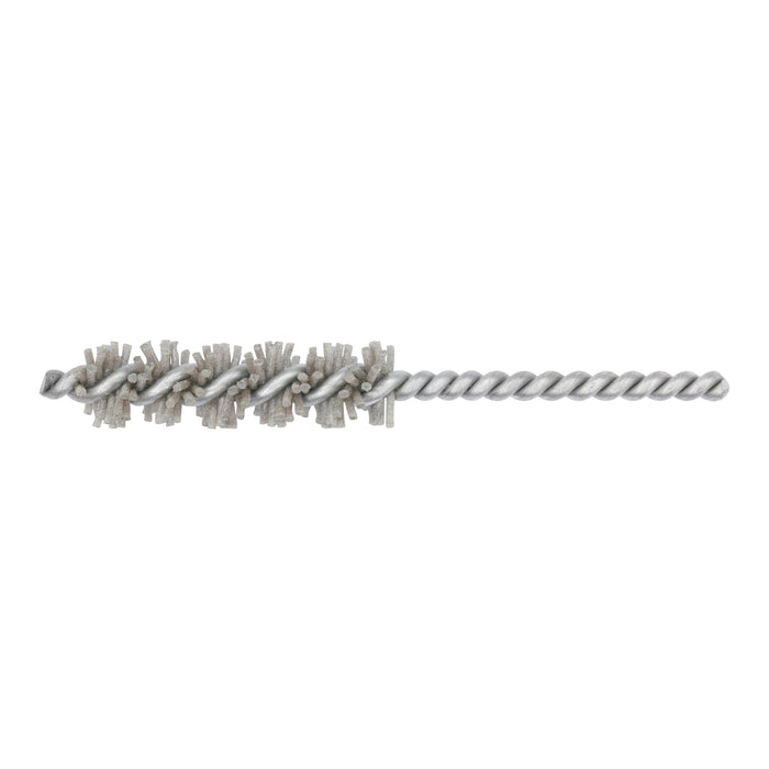 BRM 81AY375180AO Abrasive Nylon Brush, For .375" Bore Dia., 180AO, 1.5" Brush Part, 3" OAL