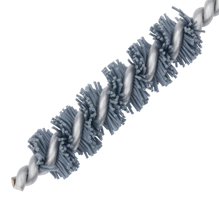BRM 81AY312500SC Abrasive Nylon Brush, For .312" Bore Dia., 500SC, 1.5" Brush Part, 3" OAL
