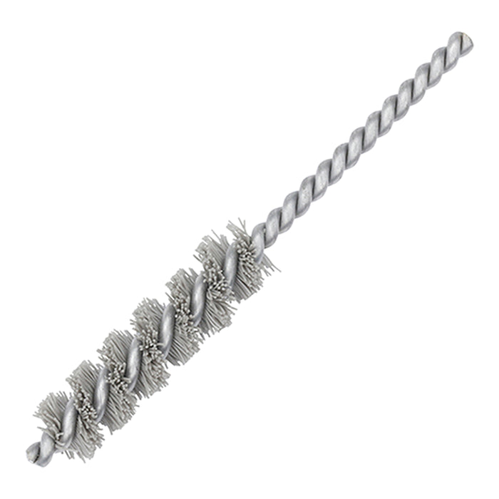 BRM 81AY375600AO Abrasive Nylon Brush, For .375" Bore Dia., 600AO, 1.5" Brush Part, 3" OAL