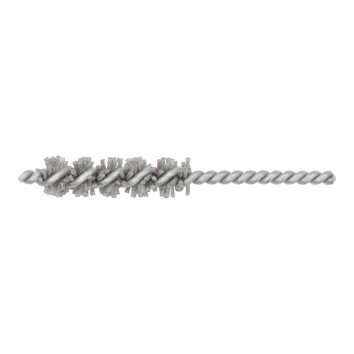 BRM 81AY31280AO Abrasive Nylon Brush, For .312" Bore Dia., 80AO, 1.5" Brush Part, 3" OAL