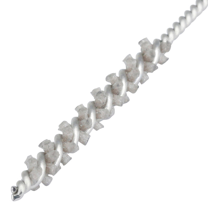 BRM 81AY3M180AO Abrasive Nylon Brush, For .118" (3mm) Bore Dia., 180AO, 1" Brush Part, 3" OAL