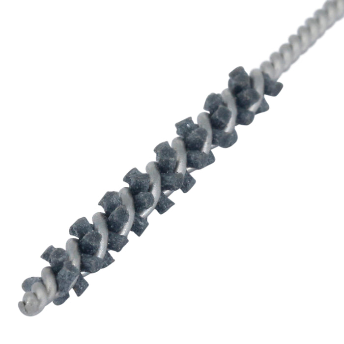 BRM 81AY3M180SC Abrasive Nylon Brush, For .118" (3mm) Bore Dia., 180SC, 1" Brush Part, 3" OAL