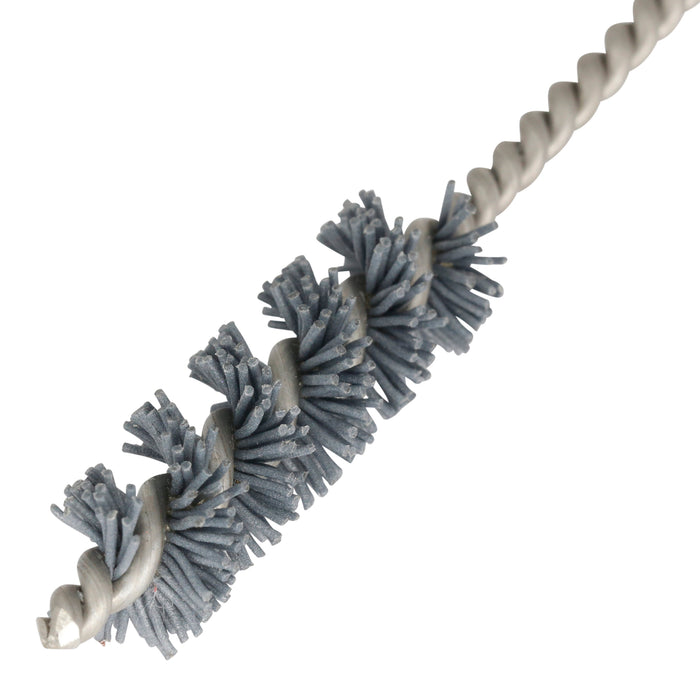 BRM 81AY437320SC Abrasive Nylon Brush, For .437" Bore Dia., 320SC, 1.5" Brush Part, 3" OAL