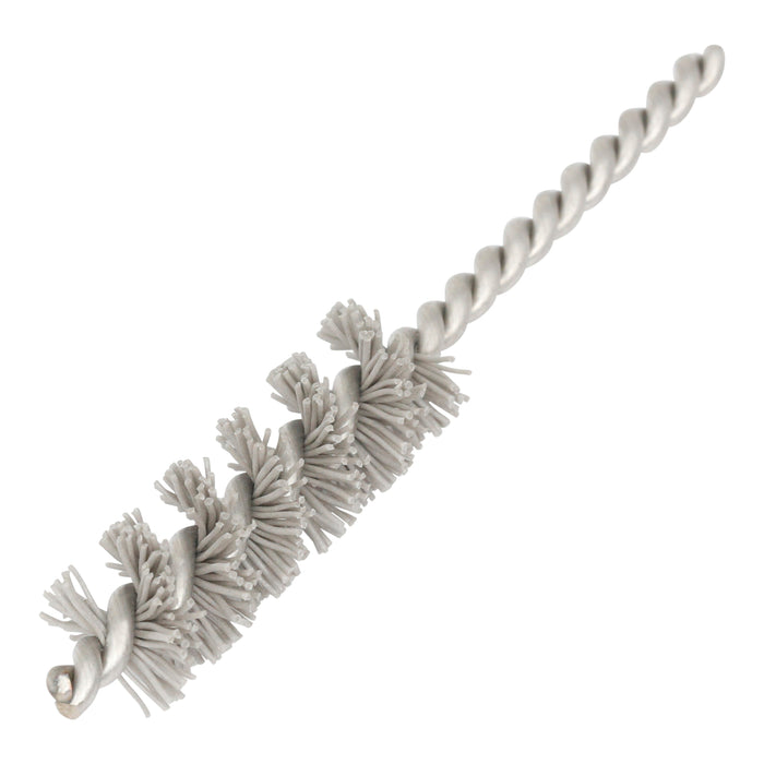 BRM 81AY437500AO Abrasive Nylon Brush, For .437" Bore Dia., 500AO, 1.5" Brush Part, 3" OAL