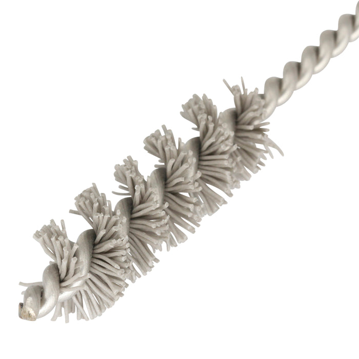 BRM 81AY500500AO Abrasive Nylon Brush, For .500" Bore Dia., 500AO, 1.5" Brush Part, 3" OAL