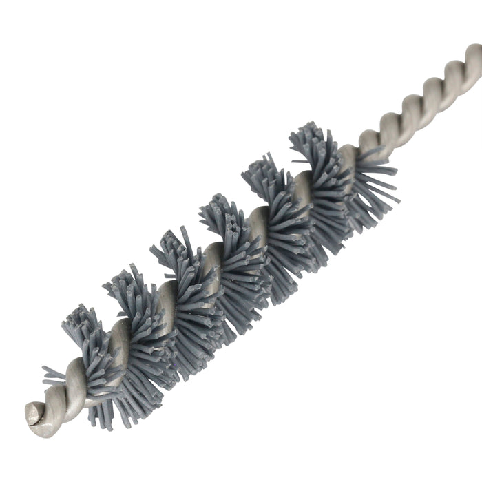 BRM 81AY437500SC Abrasive Nylon Brush, For .437" Bore Dia., 500SC, 1.5" Brush Part, 3" OAL