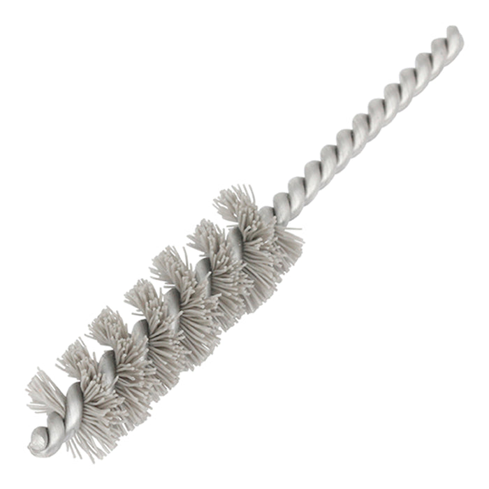BRM 81AY437600AO Abrasive Nylon Brush, For .437" Bore Dia., 600AO, 1.5" Brush Part, 3" OAL