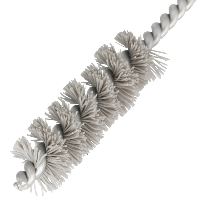 BRM 81AY437600AO Abrasive Nylon Brush, For .437" Bore Dia., 600AO, 1.5" Brush Part, 3" OAL