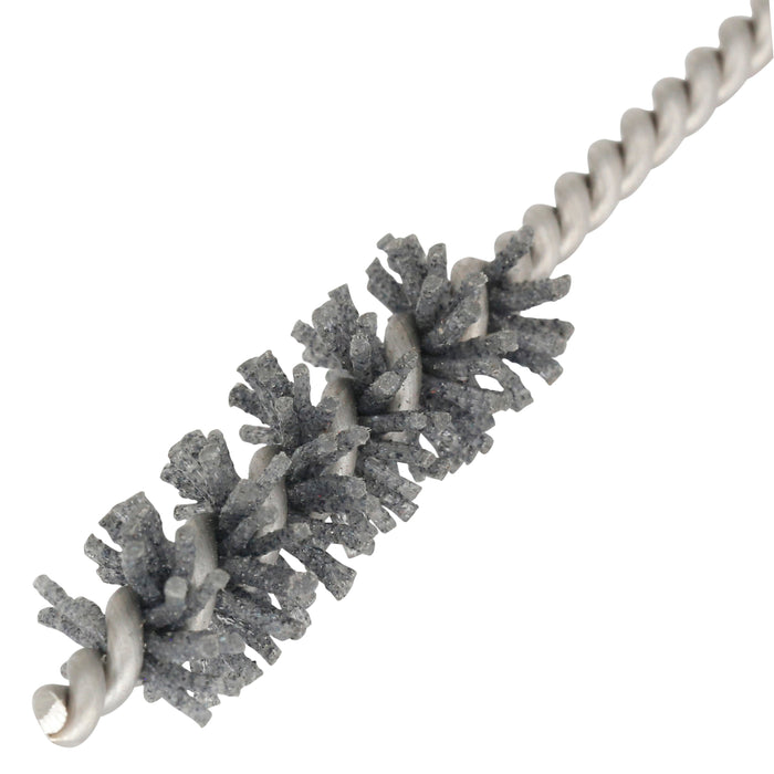 BRM 81AY45M80SC Abrasive Nylon Brush, For .177" (4.5mm) Bore Dia., 80SC, 1" Brush Part, 3" OAL