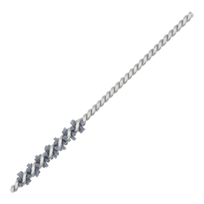 BRM 81AY45M180SC Abrasive Nylon Brush, For .177" (4.5mm) Bore Dia., 180SC, 1" Brush Part, 3" OAL