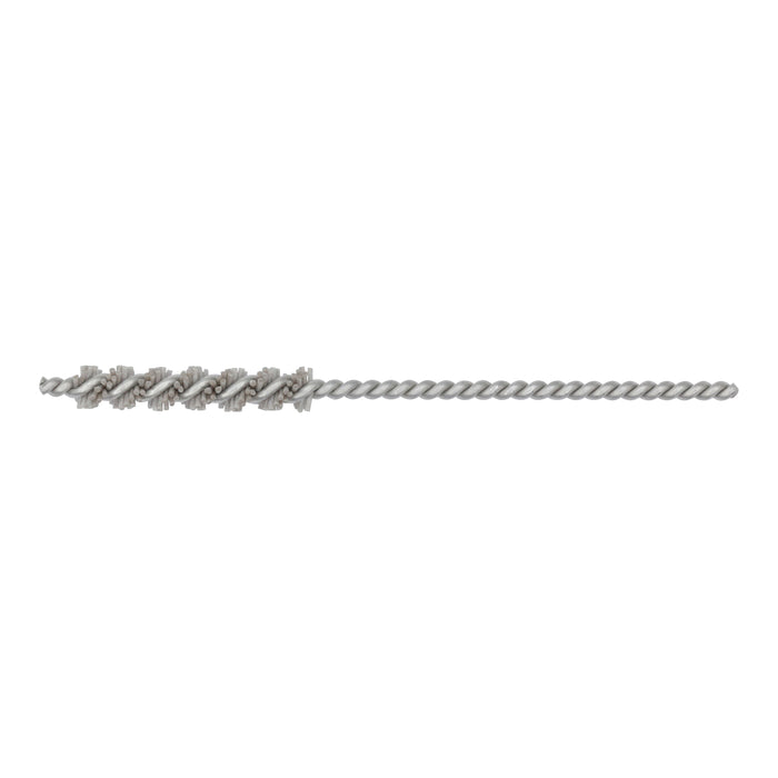 BRM 81AY189320AO Abrasive Nylon Brush, For .189" Bore Dia., 320AO, 1" Brush Part, 3" OAL