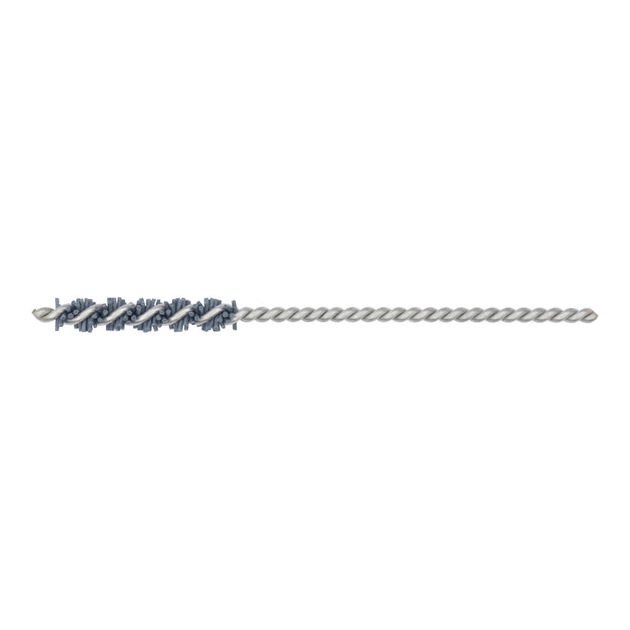 BRM 81AY45M320SC Abrasive Nylon Brush, For .177" (4.5mm) Bore Dia., 320SC, 1" Brush Part, 3" OAL