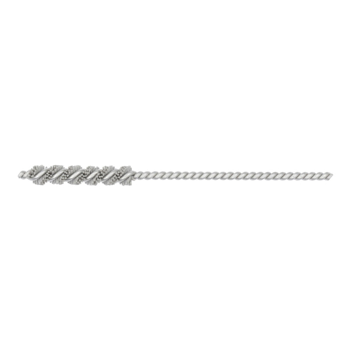 BRM 81AY45M500AO Abrasive Nylon Brush, For .177" (4.5mm) Bore Dia., 500AO, 1" Brush Part, 3" OAL