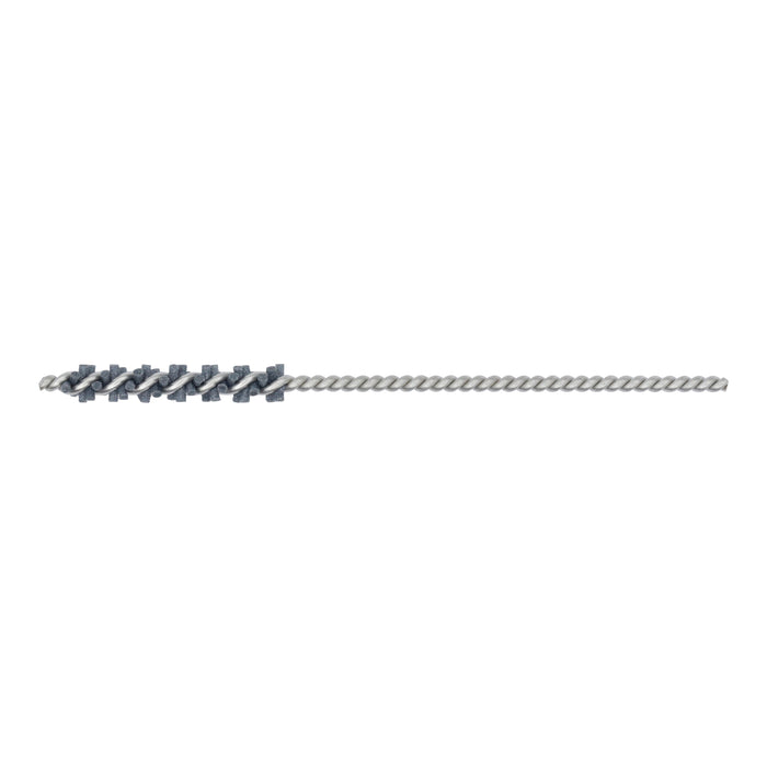 BRM 81AY4M180SC Abrasive Nylon Brush, For .157" (4mm) Bore Dia., 180SC, 1" Brush Part, 3" OAL