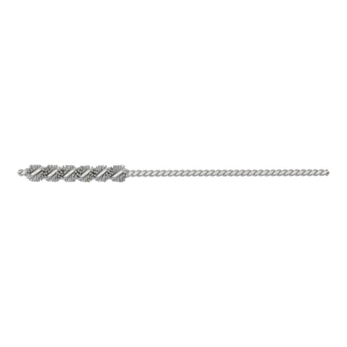 BRM 81AY4M500AO Abrasive Nylon Brush, For .157" (4mm) Bore Dia., 500AO, 1" Brush Part, 3" OAL