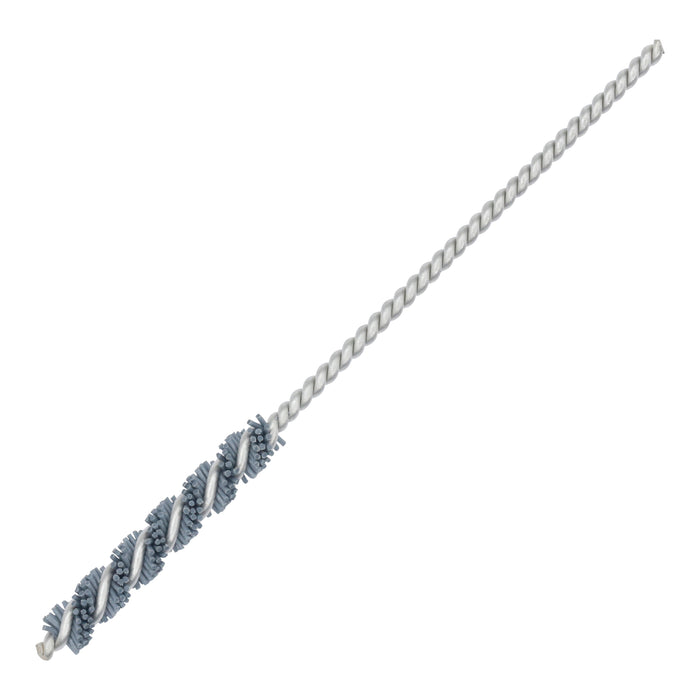 BRM 81AY4M500SC Abrasive Nylon Brush, For .157" (4mm) Bore Dia., 500SC, 1" Brush Part, 3" OAL