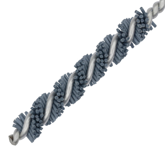 BRM 81AY45M500SC Abrasive Nylon Brush, For .177" (4.5mm) Bore Dia., 500SC, 1" Brush Part, 3" OAL