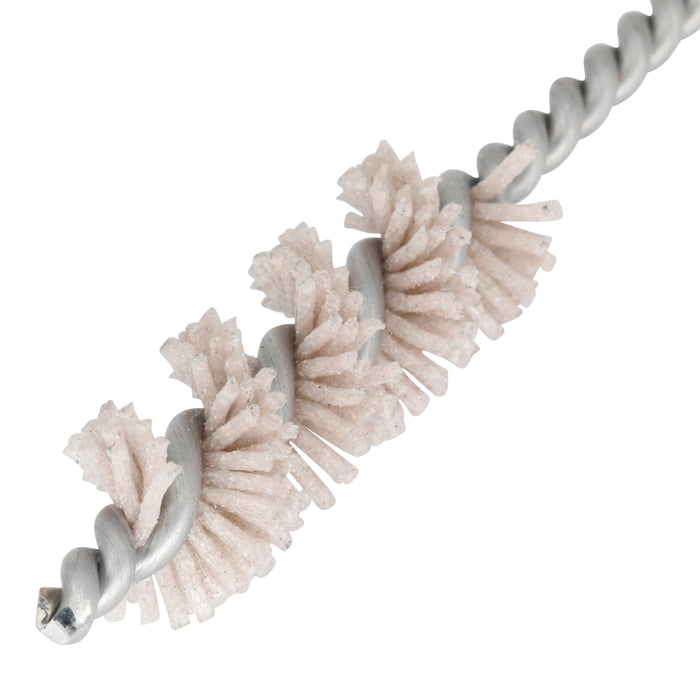 BRM 81AY500120AO Abrasive Nylon Brush, For .500" Bore Dia., 120AO, 1.5" Brush Part, 3" OAL