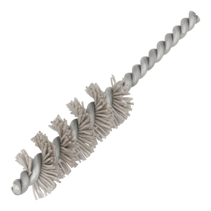 BRM 81AY500320AO Abrasive Nylon Brush, For .500" Bore Dia., 320AO, 1.5" Brush Part, 3" OAL