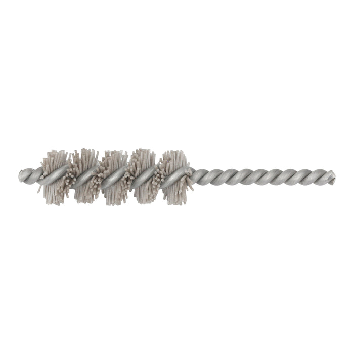 BRM 81AY500320AO Abrasive Nylon Brush, For .500" Bore Dia., 320AO, 1.5" Brush Part, 3" OAL