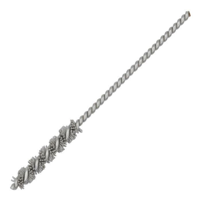 BRM 81AY5M600AOPK1 Abrasive Nylon Brush, For .197" (5mm) Bore Dia., 600AO, 1" Brush Part, 3" OAL