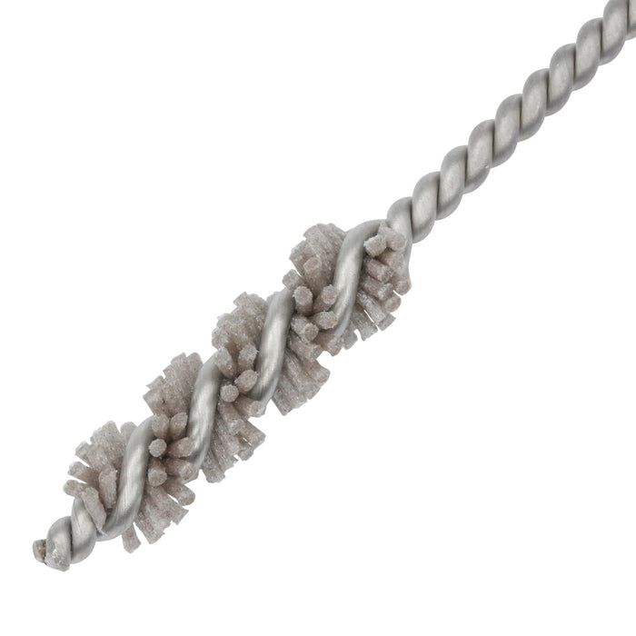 BRM 81AY5M180AO Abrasive Nylon Brush, For .197" (5mm) Bore Dia., 180AO, 1" Brush Part, 3" OAL