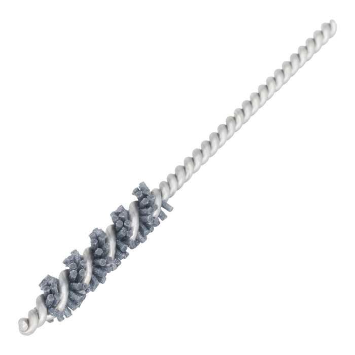 BRM 81AY6M180SC Abrasive Nylon Brush, For .236" Bore Dia., 180SC, 1" Brush Part, 3" OAL