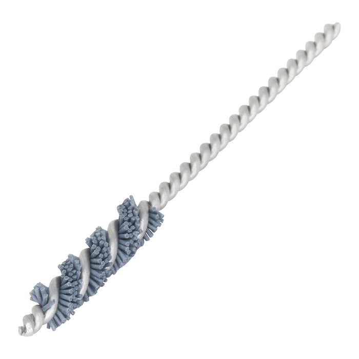 BRM 81AY5M320SC Abrasive Nylon Brush, For .197" (5mm) Bore Dia., 320SC, 1" Brush Part, 3" OAL
