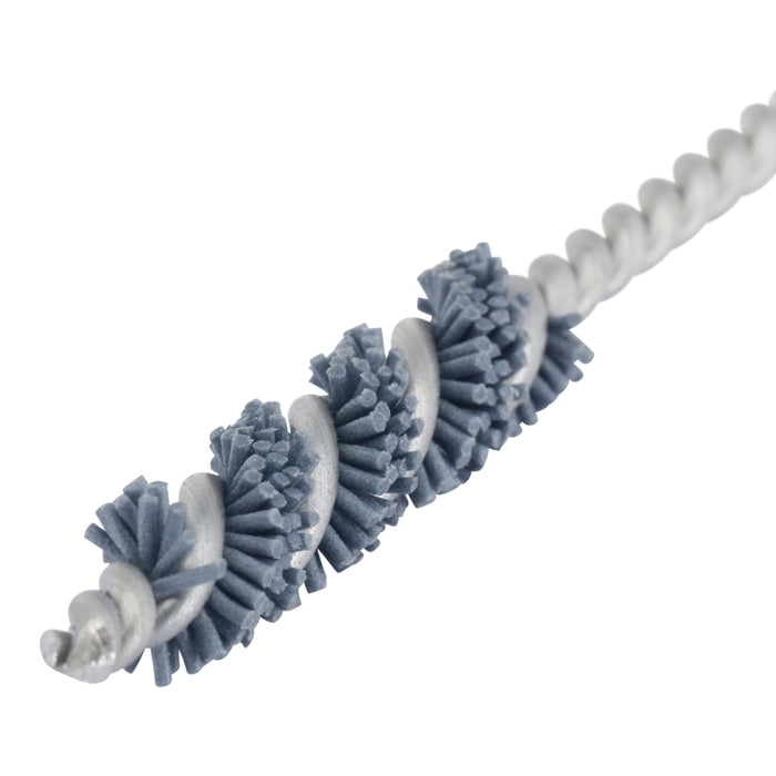 BRM 81AY219320SC Abrasive Nylon Brush, For .219" Bore Dia., 320SC, 1.5" Brush Part, 3" OAL