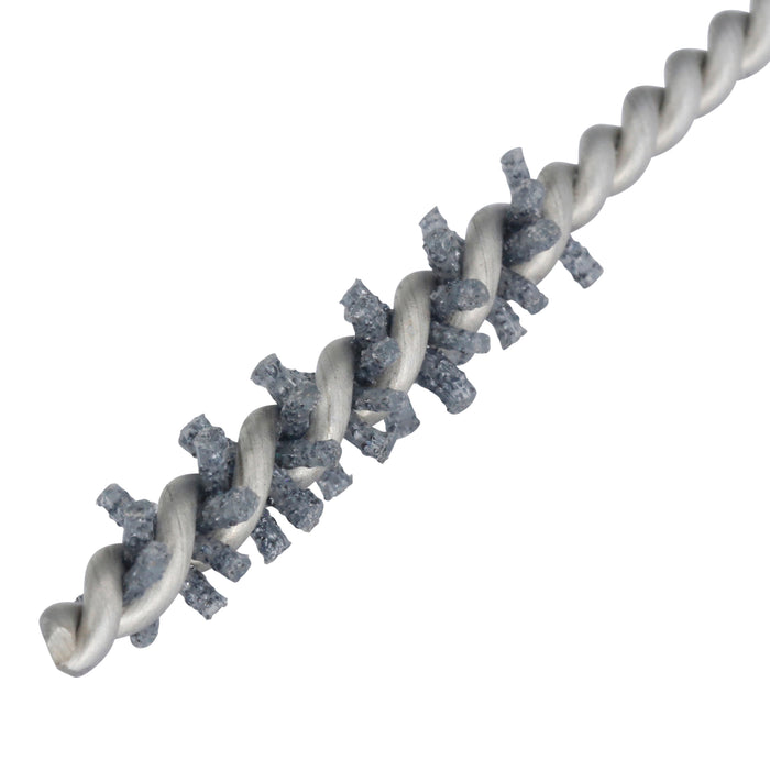 BRM 81AY6M80SC Abrasive Nylon Brush, For .236" Bore Dia., 80SC, 1" Brush Part, 3" OAL