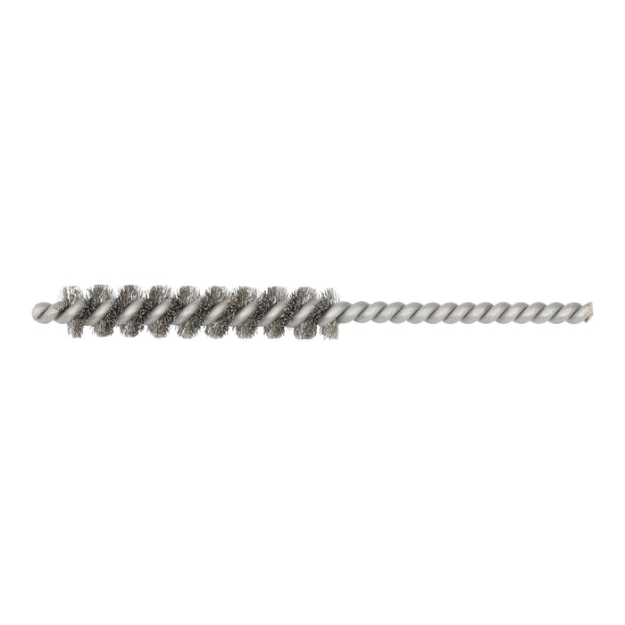 BRM 81B250 Mini Deburring Brush, .250" Diameter, .003SS, 1.5" Brush Part, 3" Overall Length