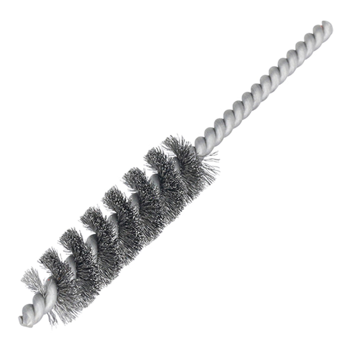 BRM 81B437 Mini Deburring Brush, .437" Diameter, .004SS, 1.5" Brush Part, 3" Overall Length
