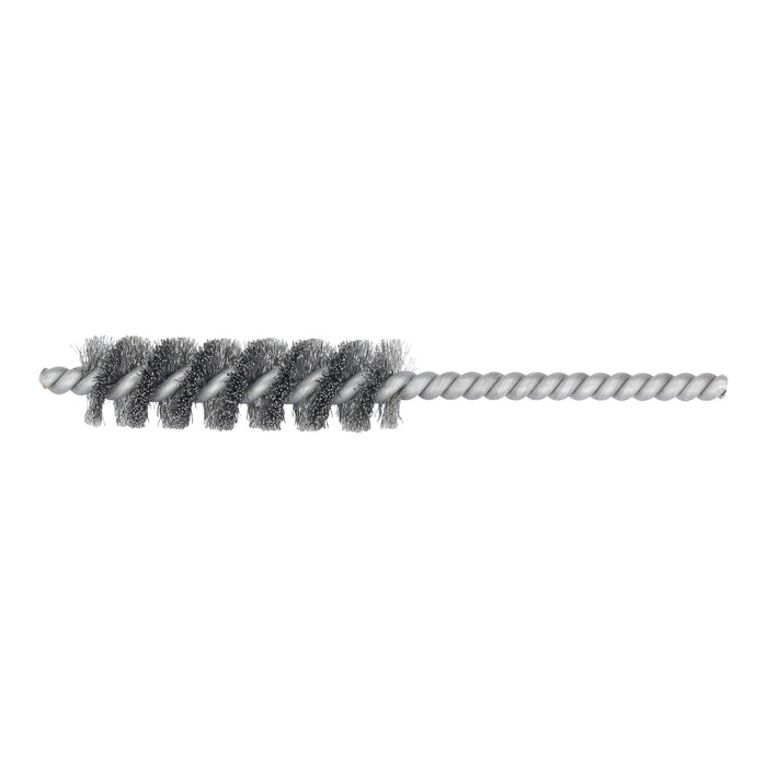 BRM 81B437 Mini Deburring Brush, .437" Diameter, .004SS, 1.5" Brush Part, 3" Overall Length