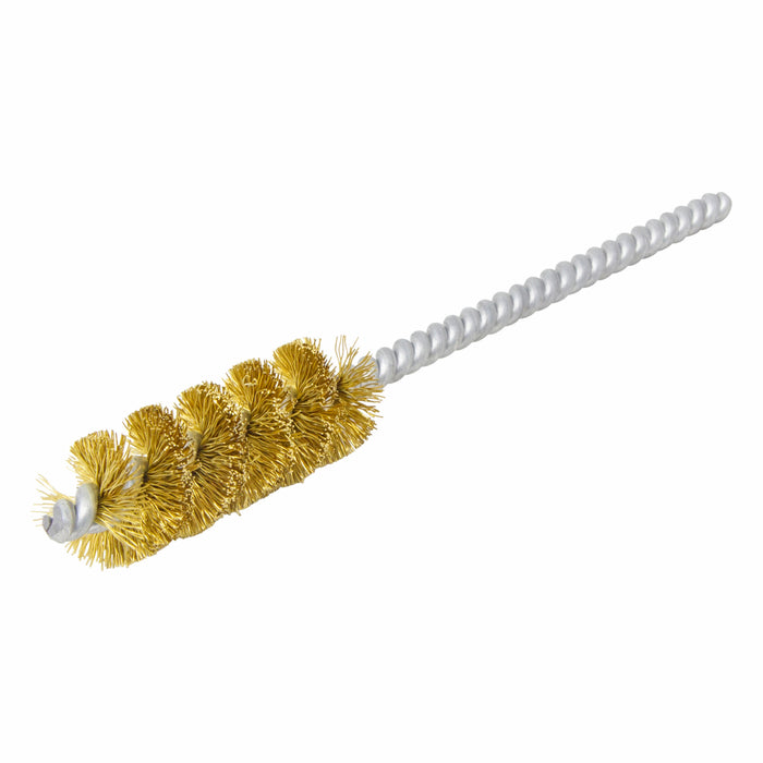 BRM 83B625 83 Series Tube Brush, .625" Dia., .008 Brass, 1.750" BP, 5" OAL, Cut For Power