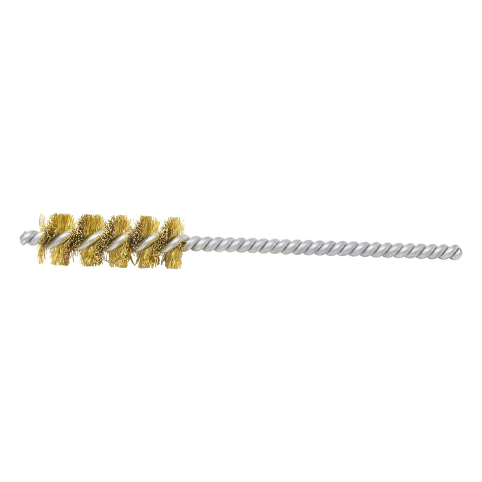 BRM 83B625 83 Series Tube Brush, .625" Dia., .008 Brass, 1.750" BP, 5" OAL, Cut For Power