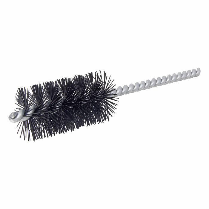 BRM 83N1250 83 Series Tube Brush, 1.250" Dia., .022 Nylon, 2.5" BP, 6" OAL, Cut For Power