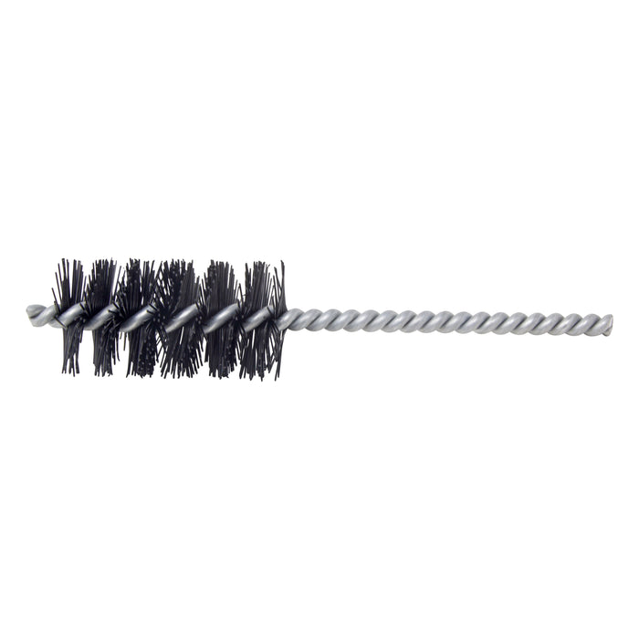 BRM 83N1250 83 Series Tube Brush, 1.250" Dia., .022 Nylon, 2.5" BP, 6" OAL, Cut For Power