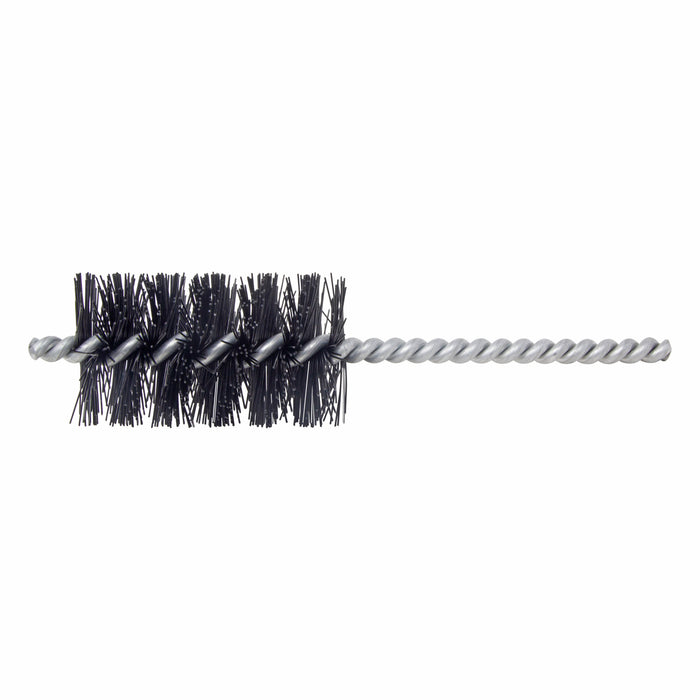BRM 83N1750 83 Series Tube Brush, 1.750" Dia., .022 Nylon, 3" BP, 7" OAL, Cut For Power