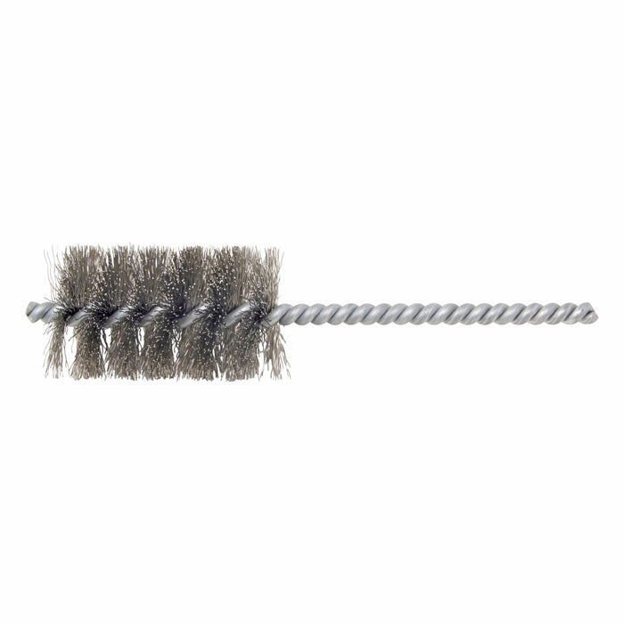 BRM 83C1500 83 Series Tube Brush, 1.5" Dia., .010CS, 2.5" BP, 6" OAL, Cut For Power