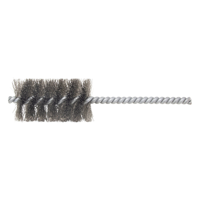 BRM 83C1750 83 Series Tube Brush, 1.750" Dia., .010CS, 3" BP, 7" OAL, Cut For Power