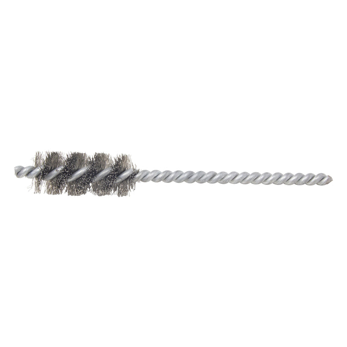 BRM 83S750 83 Series Tube Brush, .750" Dia., .008SS, 1.750" BP, 5" OAL, Cut For Power