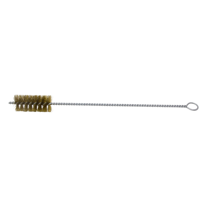 BRM 84B1625 84 Series Tube Brush-For Thru Holes, 1.625" Dia., .010 Brass,3.5" BP,18" OAL,Ring Handle