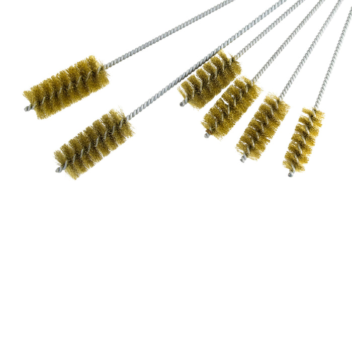 BRM 84BKITC, 6 Piece Brush Kit, Sizes Include Diameters 1.125" - 1.750", Brass