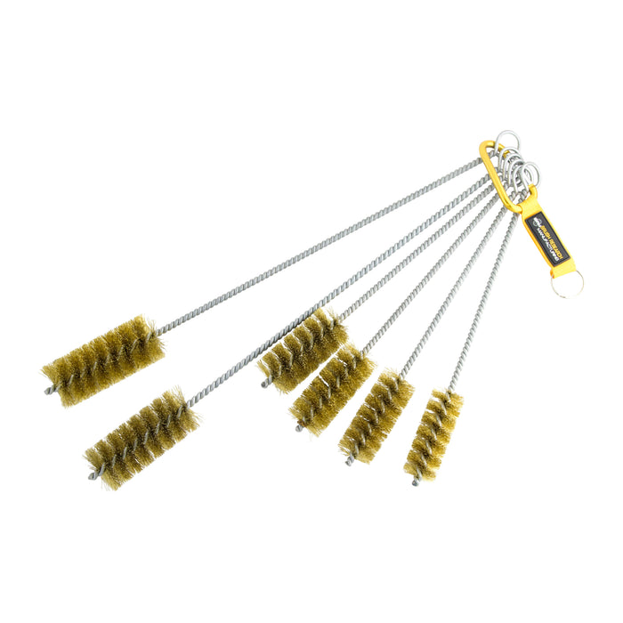 BRM 84BKITC, 6 Piece Brush Kit, Sizes Include Diameters 1.125" - 1.750", Brass