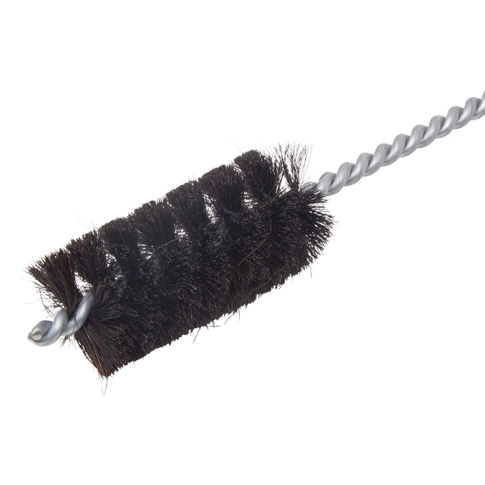 BRM 84H1375 84 Series Tube Brush-For Thru Holes, 1.375" Dia., Natural, 3" BP, 12" OAL, Ring Handle