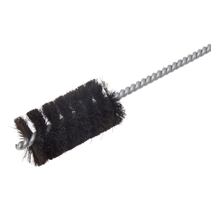 BRM 84H1500 84 Series Tube Brush-For Thru Holes, 1.5" Dia., Natural, 3" BP, 12" OAL, Ring Handle
