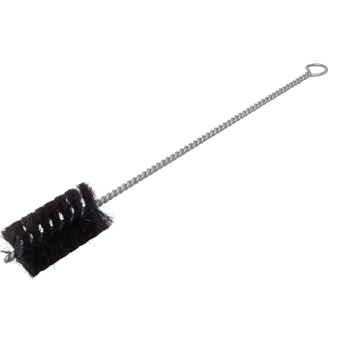 BRM 84H2000 84 Series Tube Brush-For Thru Holes, 2" Dia., Natural, 3.5" BP, 18" OAL, Ring Handle