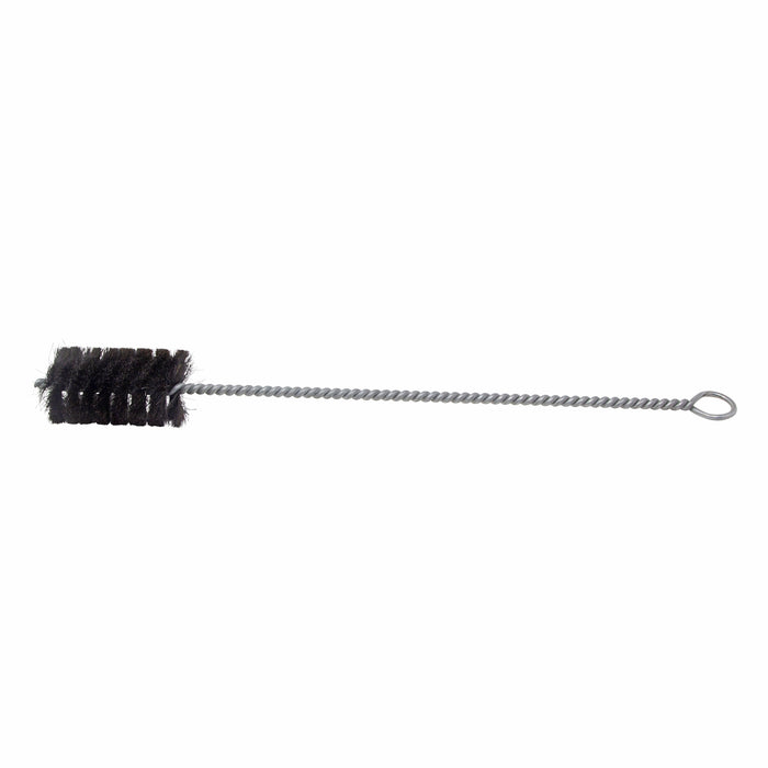 BRM 84H2000 84 Series Tube Brush-For Thru Holes, 2" Dia., Natural, 3.5" BP, 18" OAL, Ring Handle